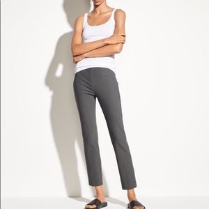 Vince Gray Ponte Crop Legging Pant